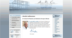 Desktop Screenshot of dr-lueerssen.de